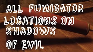 All Fumigator spawn locations on Shadows Of Evil  Black Ops 3 Zombies Tutorial [upl. by Fia]