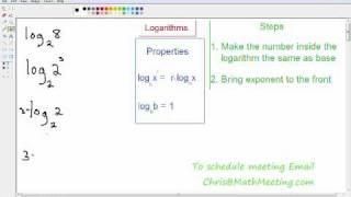 Logarithms  Basic Examples [upl. by Hereld]