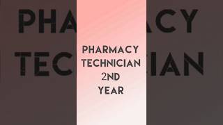 Pharmacy Technician Second Year Helping Material [upl. by Giacomo239]