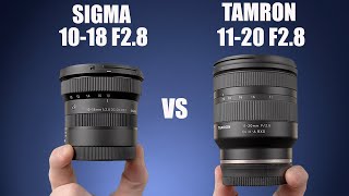 Sigma 1018 F28 vs Tamron 1120 F 28  Best Wide Zoom For APSC [upl. by Beverley]