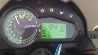 Probando italika 150z 2019 Top Speed [upl. by Chico717]