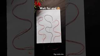 Thread art 😲❤️💐 shorts art creative satisfying viralvideo [upl. by Tekcirk88]