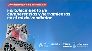 Jornada Provincial de Mediación 2024 [upl. by Shetrit177]