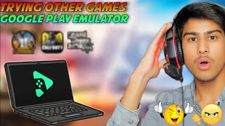 Trying Top 5 Google Play Beta Emulator Games [upl. by Anelyak668]