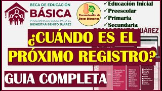 🥳Realiza tu REGISTRO en las Becas Benito Juárez Nivel Básico 20242025 ¡GUÍA COMPLETA👌👍 [upl. by Laamaj769]