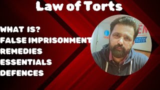 FALSE IMPRIONMENT LAW OF TORTS [upl. by Yrrem]