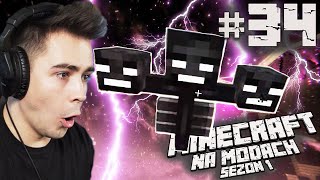 WALKA Z WITHEREM  MINECRAFT NA MODACH SEZON 1 34 [upl. by Odranreb757]