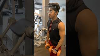 Day 44 diet mai kya thoda sa changes 😏 minivlog gym [upl. by Neelyaj718]