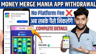 Money merge mania app withdrawal  money merge mania app se paise kaise nikale  money merge mania [upl. by Atilol295]