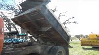 1981 Chevrolet C60 dump truck for sale  noreserve Internet auction May 3 2016 [upl. by Anoblav]