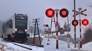 SSP w Białkach  2018  Polish railroad crossing [upl. by Nelac]