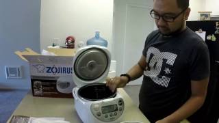 The best rice cooker  Zojirushi Micom Unboxing [upl. by Yrruc]