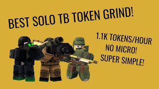 THE BEST SOLO TOWER BATTLES TOKEN GRIND IN TOWER DEFENSE X [upl. by Hluchy]