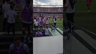 JUGADORES YENDO AL VESTUARIO PRE PARTIDO riverplate argentina futbol river monumental [upl. by Ahsia]