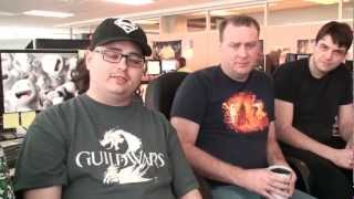 Guild Wars 2  A behindthescenes tour of the ArenaNet office [upl. by Sgninnej]