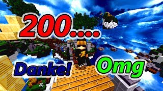 200 OMG Danke Was wünscht ihr euch  Teamkyudode  Bedwars 1vs1 [upl. by Iredale]