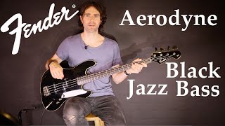 Fender 2010 Aerodyne Jazz Bass Guitar Demo [upl. by Doxia]