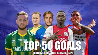 Eredivisie Top 50 Goals First Half Season 1920 [upl. by Aniarrol582]