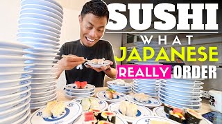 What Unique Sushi Japanese Really Order [upl. by Deehahs]