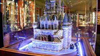 Beautiful Swarovski Cinderella Castle At Arribas Bros Downtown Disney [upl. by Ohaus]