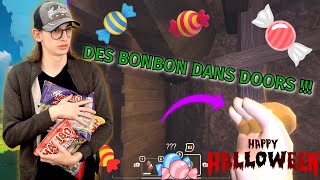 DES BONBON DANS DOORS   cétait nimporte quoi😂 FR [upl. by Ocirema705]