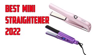 5 Best Mini Portable Hair Straightener 2022 [upl. by Forrester520]