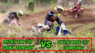 Kelas Bebek Modifikasi Open Moto 2 Grasstrack Geopark Merangin Jambi 1920 Maret 2022 [upl. by Nalyr]