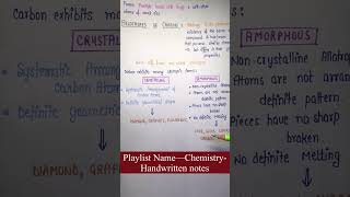 Carbon amp its Allotropes  Chemistry  Chapter9 Non Metals amp their Compounds  Lec39Part2 [upl. by Ecilef]