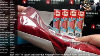 10182024 2024 Tristar HT Season Edition Football Autographed Jerseys Random Teams Case Break 2 [upl. by Tate202]