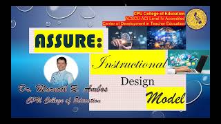 Module 5 Lesson 3 The ASSURE Model [upl. by Sgninnej]