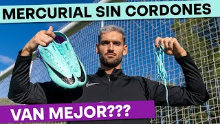 QUITAMOS LOS CORDONES A NIKE MERCURIAL Nos sorprende muchísimo [upl. by Rist]