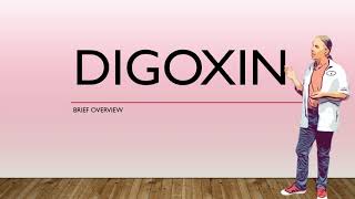 Digoxin overview  uses dosage and side effects [upl. by Chamberlain]