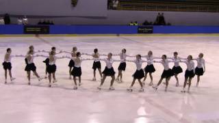 2010 Team Surprise SWE Senior Short Program Neuchatel Trophy Synchronized Skating [upl. by Arehc]