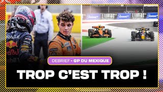 UN CHAMPION DU MONDE NE DEVRAIT PAS FAIRE ÇA  Débrief GP du Mexique Les Pistonnés F1 [upl. by Ydnal301]