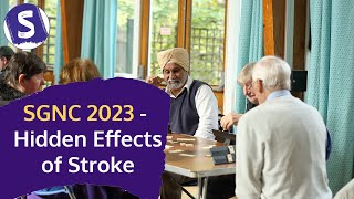 Support groups can help recognize hidden effects of stroke  Stroke Group Network Conference 2023 [upl. by Magnuson]