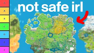 Ranking Every Fortnite Map By How Liveable They Are [upl. by Nannarb]