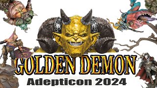 Golden Demon Adepticon 2024 All OF THE ENTRIES [upl. by Nudnarb947]