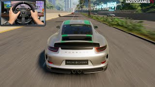 Test Drive Unlimited Solar Crown  2018 Porsche 911 R 991  Thrustmaster TX Gameplay [upl. by Avilys959]