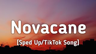 Frank Ocean  Novacane Sped UpLyrics quotI cant feel a thing I cant feel TikTok Song [upl. by Nbi]