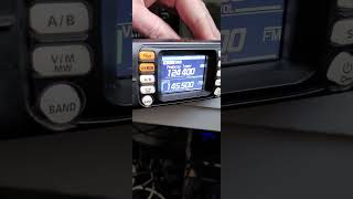 YAESU FTM 300D transceiver quick preview [upl. by Dranal]