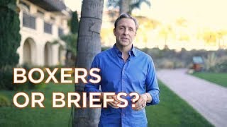 The Biohackers Guide To Boxers vs Briefs  with Dave Asprey [upl. by Airetal]