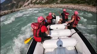 Rafting Accident in Rishikesh rishikesh rafting neardeath drowning river ganga [upl. by Boeschen]