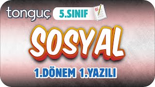 5Sınıf Sosyal 1Dönem 1Yazılıya Hazırlık 📝 2024 [upl. by Avitzur]