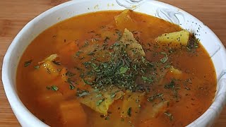 طريقة شوربة الكرنب او الملفوف 👌شوربة حارقة للدهون لازم تجربوها رووعة 👩‍🍳😋 [upl. by Yromem]