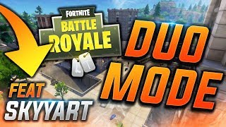 ► DUO MODE FEAT SKYYART  BATTLE ROYAL  FORTNITE FR [upl. by Agem144]