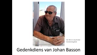 NG Kerk Vredendal  Gedenkdiens van Johan Basson [upl. by Tray]