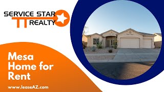 Mesa Homes for Rent 4BR2BA by Mesa AZ Property Management  Service Star Realty [upl. by Sontag]