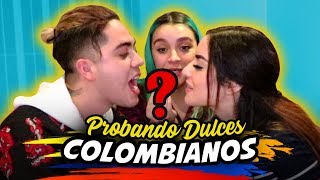 PROBANDO DULCES COLOMBIANOS 🇨🇴 🐤 JUKILOP FT SOFIA CASTRO [upl. by Erhart319]