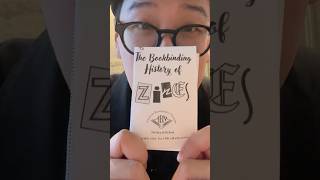 Learning how to make zines at ​⁠the American Bookbinders Museum zines books booktube fyp [upl. by Aitram]