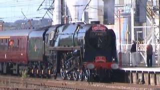 71000 Duke of Gloucester at Warrington [upl. by Nehgaem]